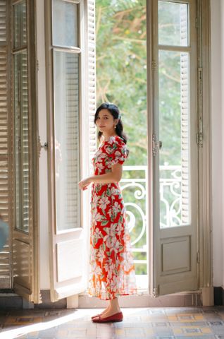Đầm voan Laura DAM102
