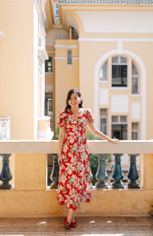 Đầm voan Laura DAM102