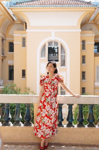 Đầm voan Laura DAM102