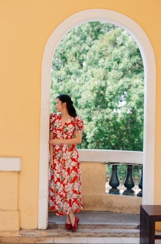 Đầm voan Laura DAM102