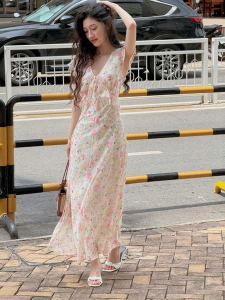 Đầm voan Kathy DAM100
