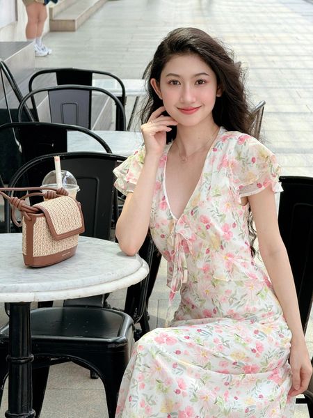 Đầm voan Kathy DAM100