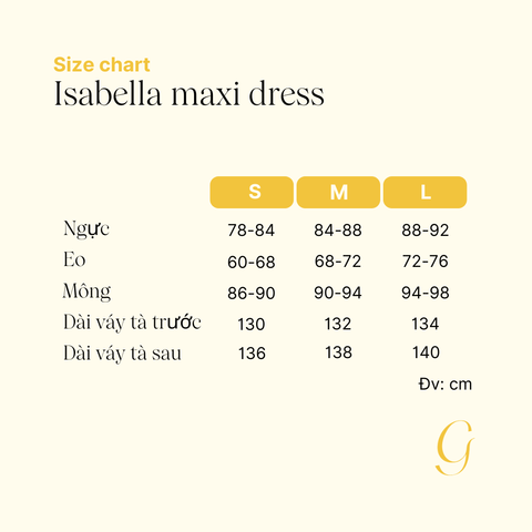 Đầm cotton dài Isabella DAM001