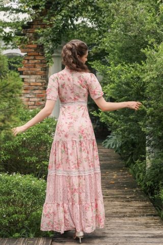 Đầm cotton dài Isabella DAM001