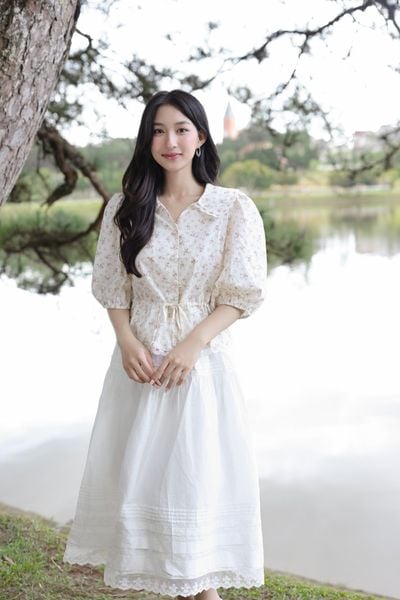Áo cotton kiểu Mae AO200