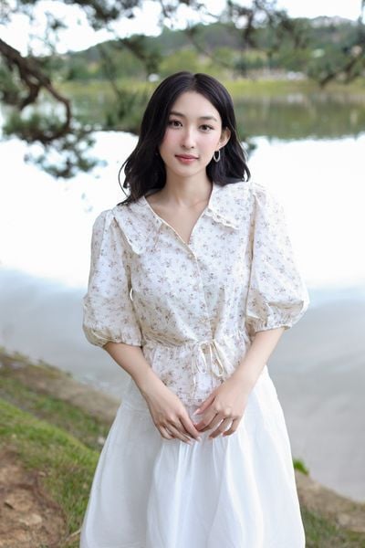 Áo cotton kiểu Mae AO200