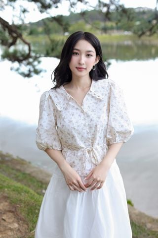Áo cotton kiểu Mae AO200