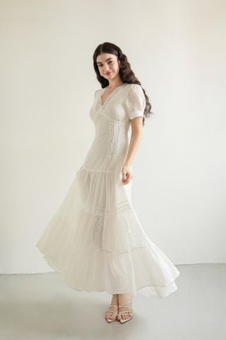 Đầm cotton dài Isabella DAM001