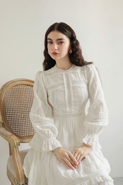Grace tiered dress