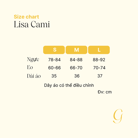 Lisa cami - Pink