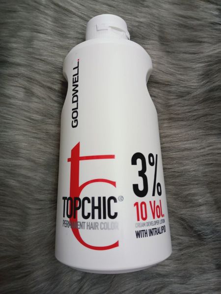 DUNG MÔI PHA MÀU NHUỘM TOPCHIC OXY GOLDWELL 1000ML 3%