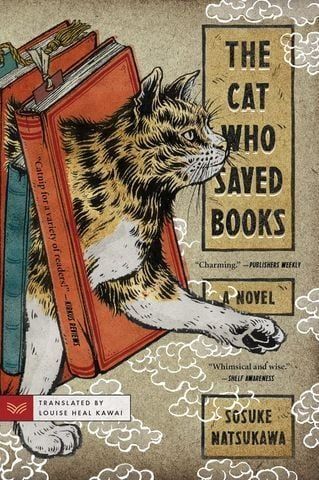 The Cat Who Saved Books HB