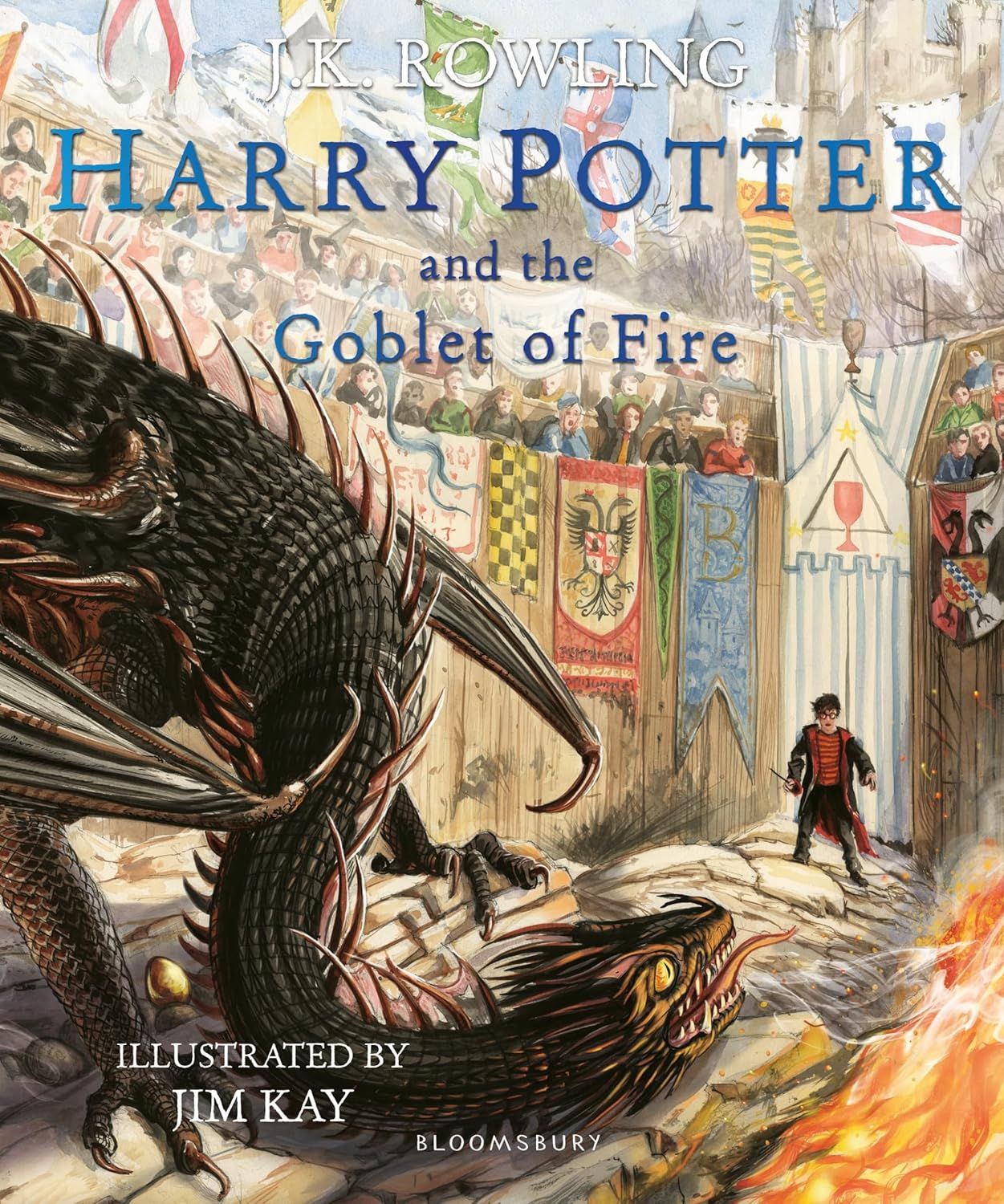 Harry Potter and the Goblet of Fire Illustrated PB