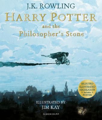 Harry Potter and the Philosopher's Stone illustrated paperback