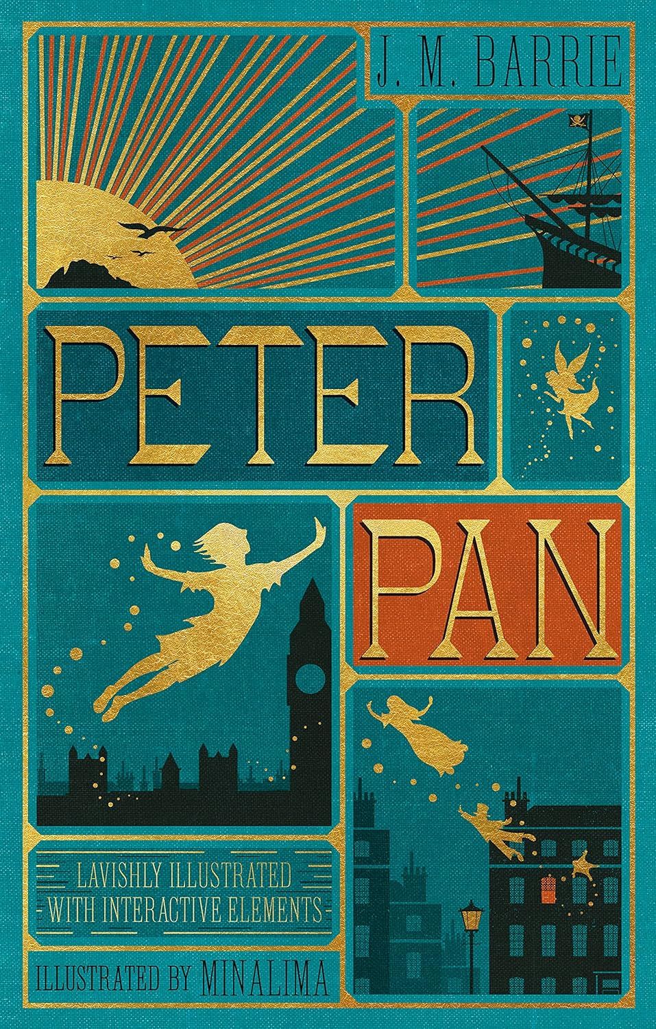 Peter Pan (MinaLima Edition) (lllustrated with Interactive Elements)