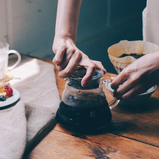  Bình Đựng Thuỷ Tinh Hario V60 Range Server Clear 600ML 