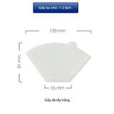  Giấy lọc cà phê hình quạt cho phễu Kalita 102 