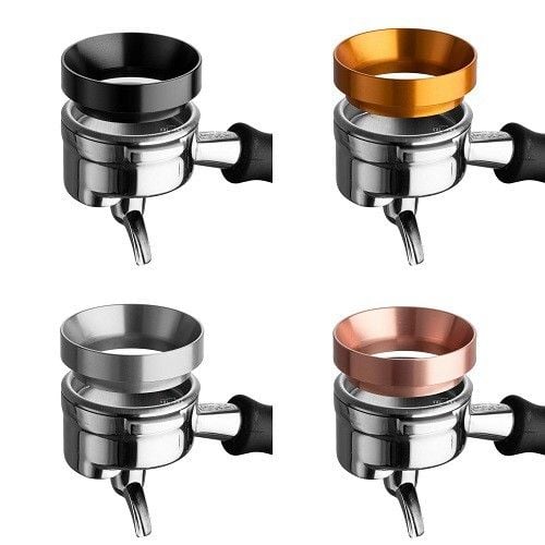  Vòng đông cà phê bằng nhôm 58mm - Đen 