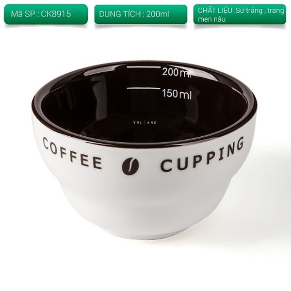  Chén sứ chuyên thử nếm cupping cà phê 