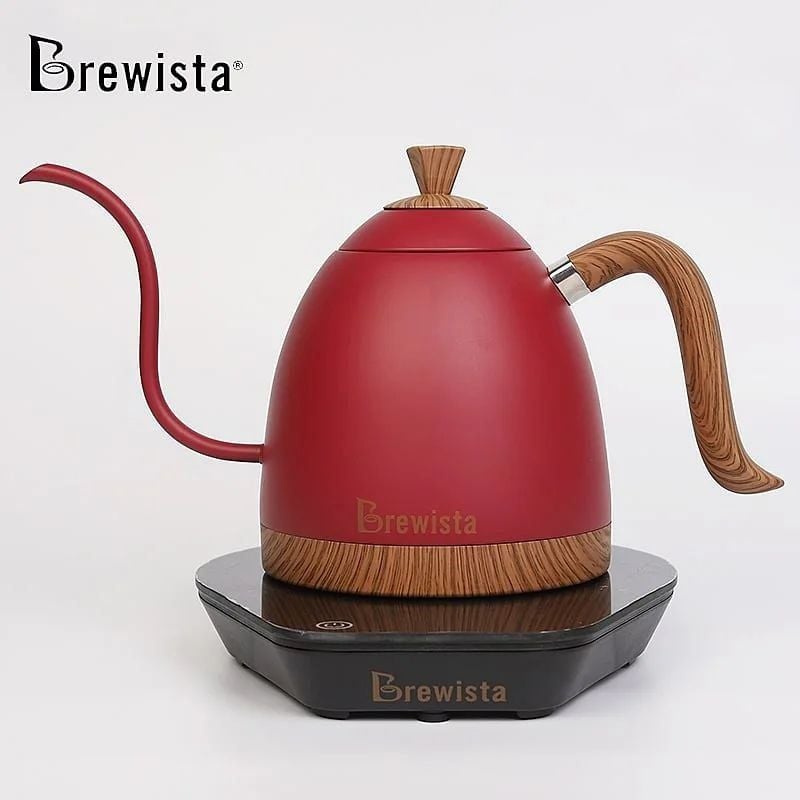  Ấm điện cổ ngỗng 600ML Brewista Artisan - Màu Đỏ 