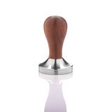  Tamper Inox Dụng Cụ Nén Cà Phê Espresso Cán Gỗ 