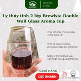  Ly thủy tinh 2 lớp Brewista Double Wall Glass Aroma cup 300ml - 1 chiếc - Mountain Pearl Roastery 