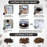  Cà phê HELLO (vị Cafe đậm đà) Hạt Cafe Robusta Sẻ rang xay nguyên chất - Mountain Pearl Roastery Coffee 
