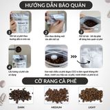  Sample Cà Phê Rang Xay Nguyên Chất HELLO (đậm đà), FELI (quyến rũ), AMORE (nhẹ nhàng) - Cafe pha máy, pha phin từ Mountain Pearl Roastery Coffee 