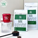  Cà phê HELLO (vị Cafe đậm đà) Hạt Cafe Robusta Sẻ rang xay nguyên chất - Mountain Pearl Roastery Coffee 
