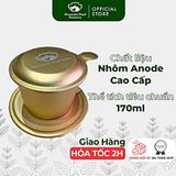  Phin Cà Phê truyền thống chất lượng cao, phin nhôm pha cafe anode cao cấp từ Mountain Pearl Roastery 