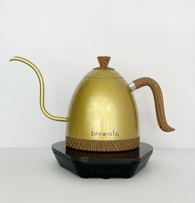  Ấm rót cà phê pour over Brewista 600ml - Kettle-Champagne Gold 