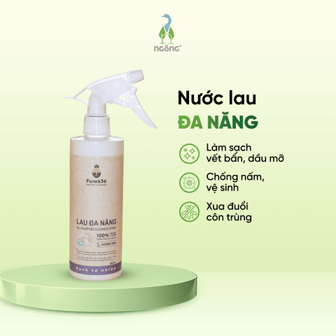 Lau đa năng Fuwa3e hương nhu, bạc hà 500ml