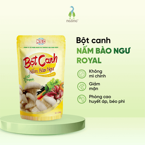 Bột canh nấm bào ngư NSC Royal 200g