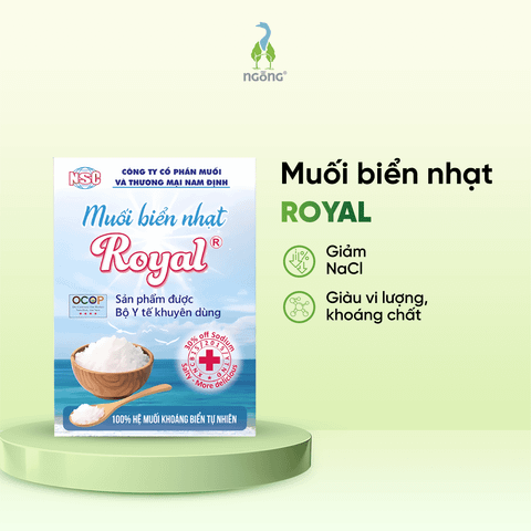 Muối biển nhạt Royal NSC 250g