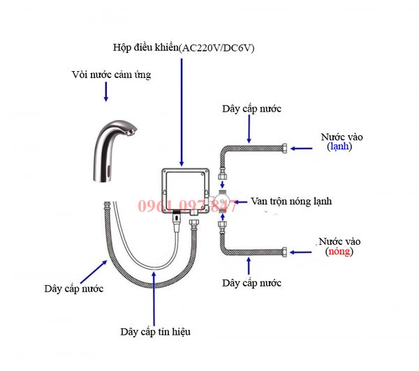  Vòi nước cảm ứng  VN04 