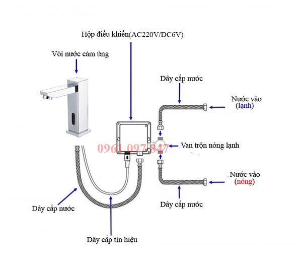  Vòi nước cảm ứng VN11 
