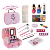  Vali trang điểm thật có hơ móng 