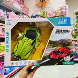  545B HỘP XE HƠI LAMBORGHINI MỞ CỬA ĐK 7 Đ.TÁC, CÓ SẠC TL 1:18 Power 