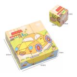  Ghép hình khối 6 mặt 9 hình 
