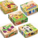  Ghép hình khối 6 mặt 9 hình 