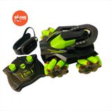  SY056A HỘP XE ĐỊA HÌNH ĐK 7 Đ.TÁC, CÓ SẠC, BÁNH ĐÈN, XOAY 360 ĐỘ, PHUN KHÓI, ĐỒNG HỒ ĐK Spray Lighting 