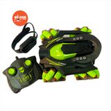  SY056A HỘP XE ĐỊA HÌNH ĐK 7 Đ.TÁC, CÓ SẠC, BÁNH ĐÈN, XOAY 360 ĐỘ, PHUN KHÓI, ĐỒNG HỒ ĐK Spray Lighting 