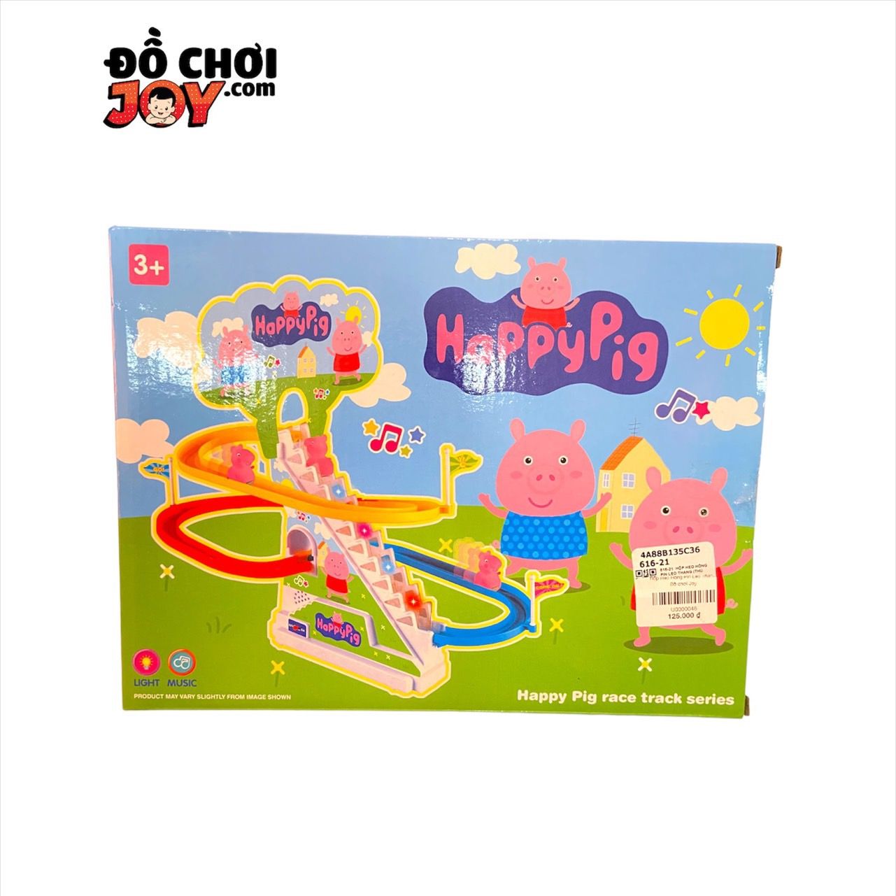  Hộp Heo Hồng Pin Leo Thang (Thú Pin) 