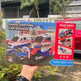  Xe cứu thương biến hình đồ chơi cho bé 