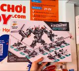  Hộp Logo Ráp Robo Tiên Phong 577 Miếng Super (Đen) 