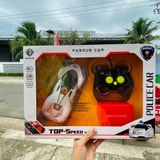  565-AX15 HỘP XE HƠI FERRARI CS ĐK 7 Đ.TÁC CÓ SẠC TL 1:20 Top-Speed ( HỘP VUÔNG) 