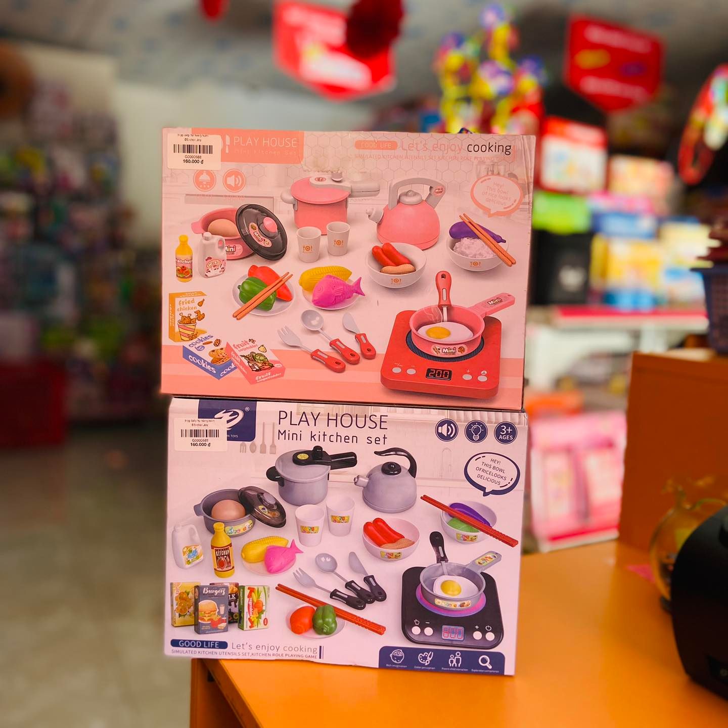  Hộp bếp từ hồng/xám 