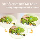  Đồ chơi khủng long nuốt xe ô tô 