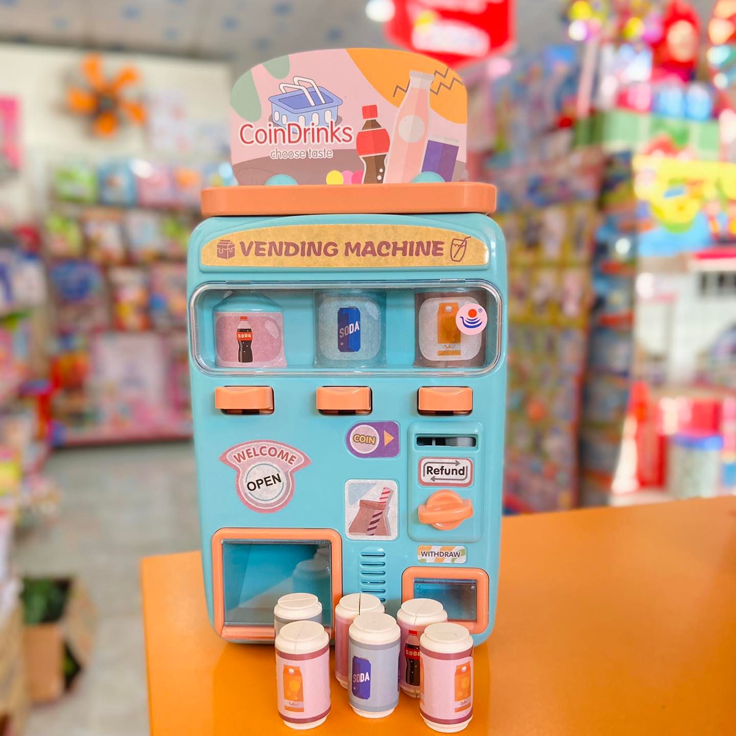  701E HỘP MÁY BÁN NƯỚC NGỌT TỰ ĐỘNG PIN 