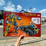  LẮP GHÉP SIÊU XE BIẾN HÌNH ROBOT KING KONG (542PCS) 